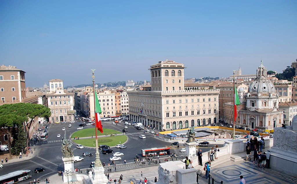 Площадь венеции в риме фото
