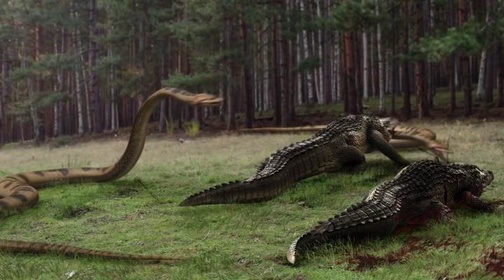 Фильмы ужасов про крокодилов